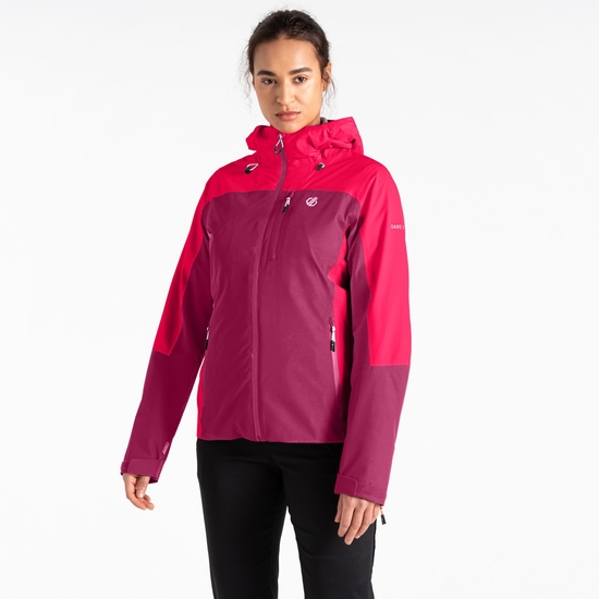 Women's Mountain Series Waterproof Jacket  Berry Neon Pink