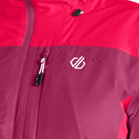 Women's Torrek Mountain Waterproof Jacket  Berry Neon Pink