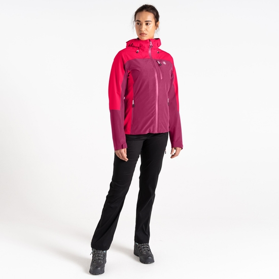 Women's Torrek Mountain Waterproof Jacket  Berry Neon Pink