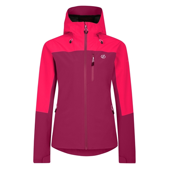 Women's Torrek Mountain Waterproof Jacket  Berry Neon Pink
