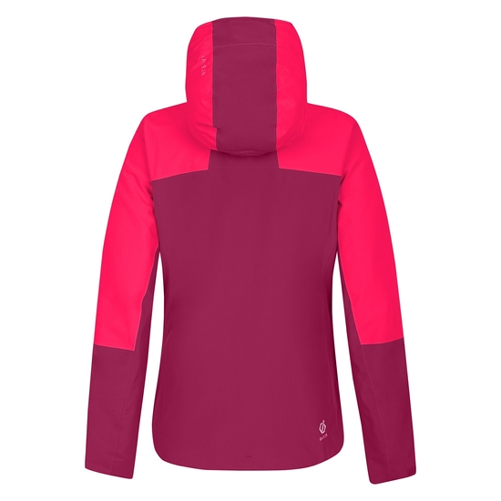 Women's Torrek Mountain Waterproof Jacket  Berry Neon Pink