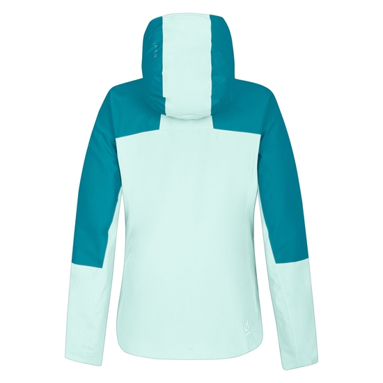 Women's Torrek Mountain Waterproof Jacket  Kayaking Mint Green
