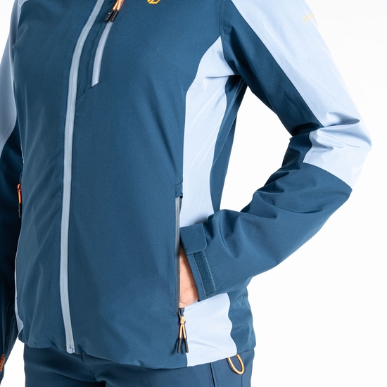 Women's Torrek Mountain Waterproof Jacket  Moonlight Denim