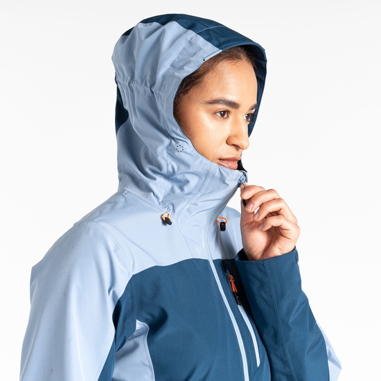 Women's Torrek Mountain Waterproof Jacket  Moonlight Denim