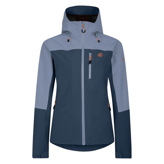 Women's Torrek Mountain Waterproof Jacket  Moonlight Denim