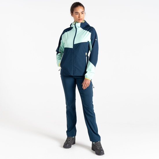 Women's Torrek Mountain Lite Jacket  Mint Green Moonlight Denim