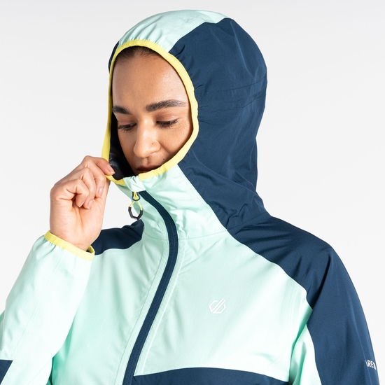 Women's Torrek Mountain Lite Jacket  Mint Green Moonlight Denim