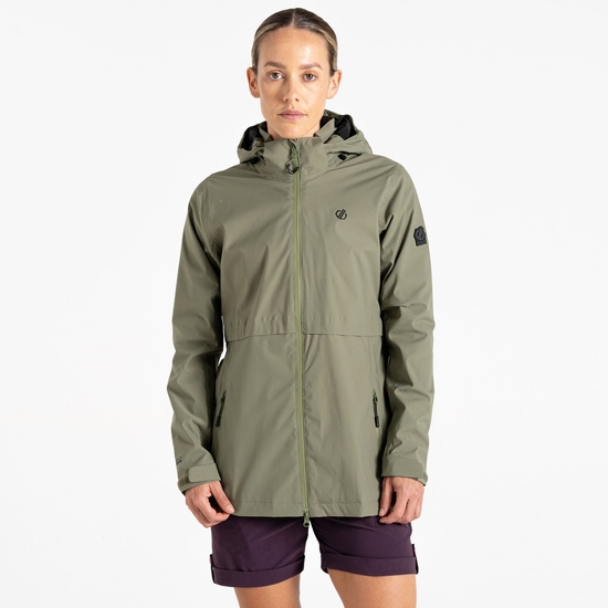 Veste imperméable femme Switch Up II Vert