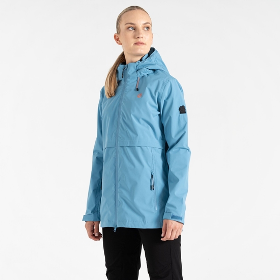Women's Switch Up II Waterproof Jacket Niagara Blue