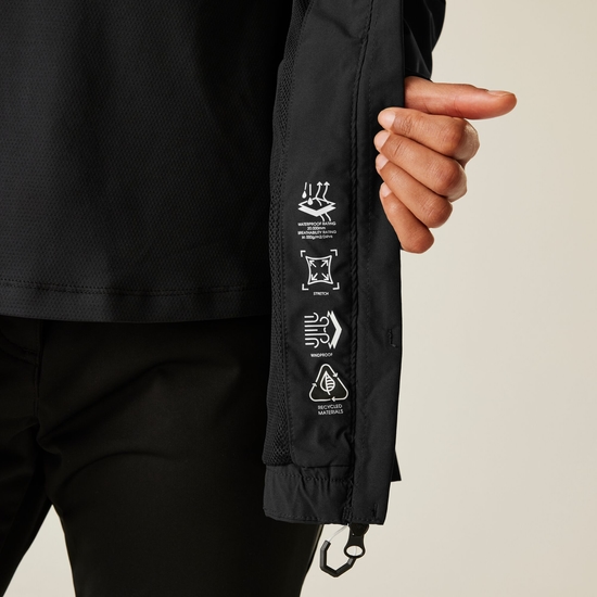 Women's Switch Up II Waterproof Jacket Black