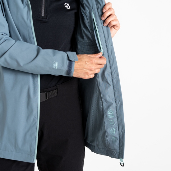 Women's Switch Up II Waterproof Jacket Element Grey 