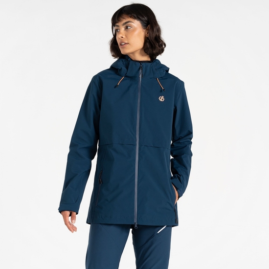 Women's Switch Up II Waterproof Jacket Moonlight Denim
