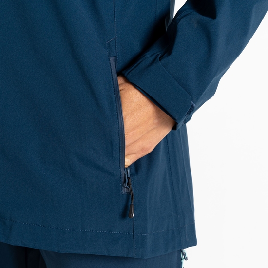 Women's Switch Up II Waterproof Jacket Moonlight Denim