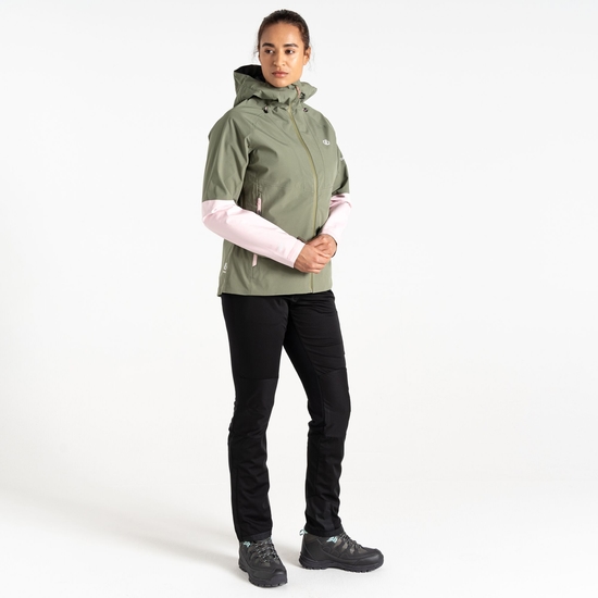 Women's Assert Jacket Olivine Green Rose
