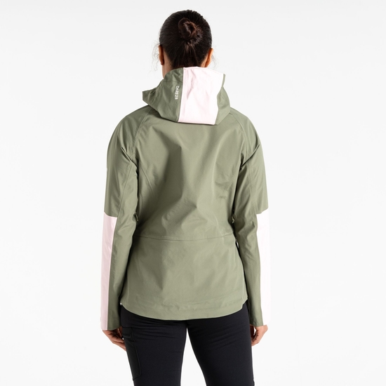 Women's Assert Jacket Olivine Green Rose