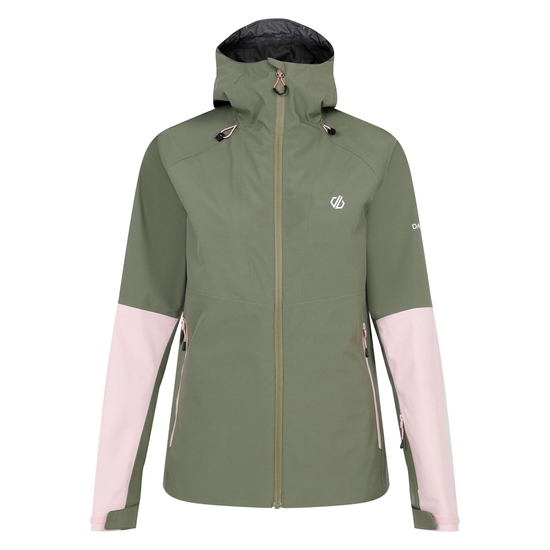 Women's Assert Jacket Olivine Green Rose