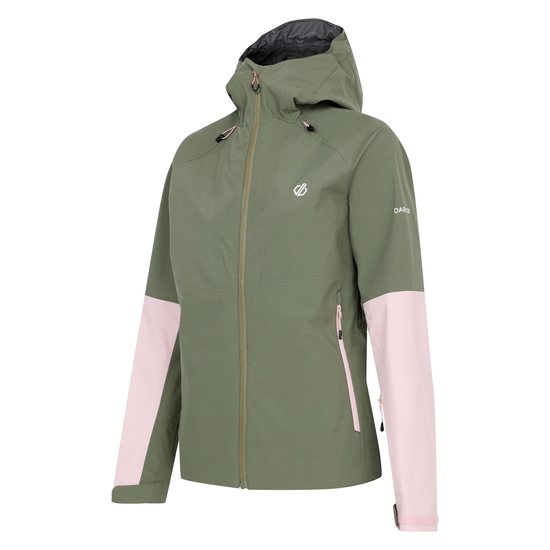 Women's Assert Jacket Olivine Green Rose