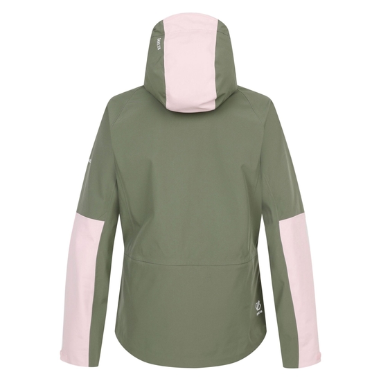 Women's Assert Jacket Olivine Green Rose