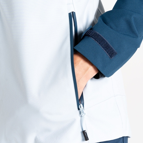 Women's Diverging Waterproof Jacket Moonlight Denim & Skyway 