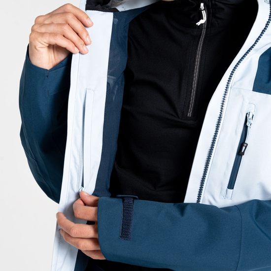 Women's Diverging Waterproof Jacket Moonlight Denim & Skyway 
