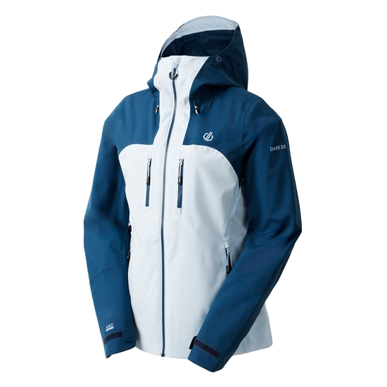Women's Diverging Waterproof Jacket Moonlight Denim & Skyway 