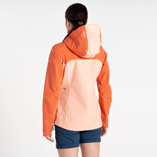 Women's Diverging Waterproof Jacket Burnt Sienna