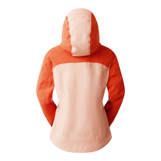 Women's Diverging Waterproof Jacket Burnt Sienna