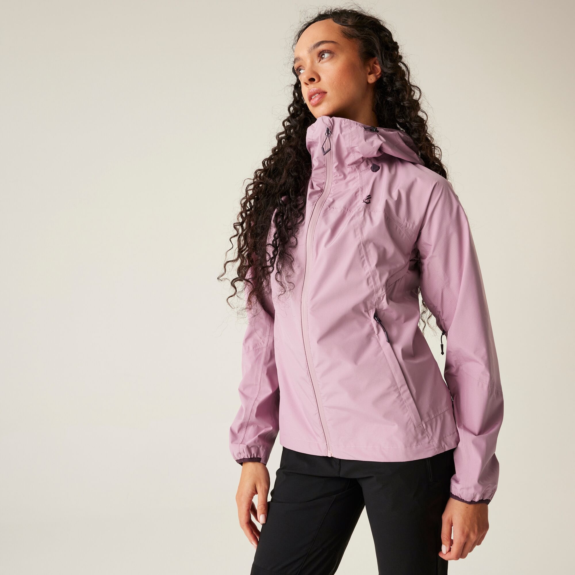 Dare 2B Women's Pink Waterproof Breathe Easy 2.5 Layer Jacket Size: 18