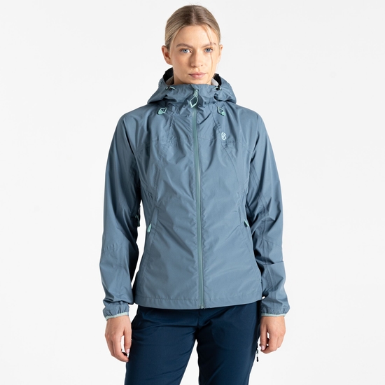 Women's Breathe Easy Waterproof Jacket Element Grey 