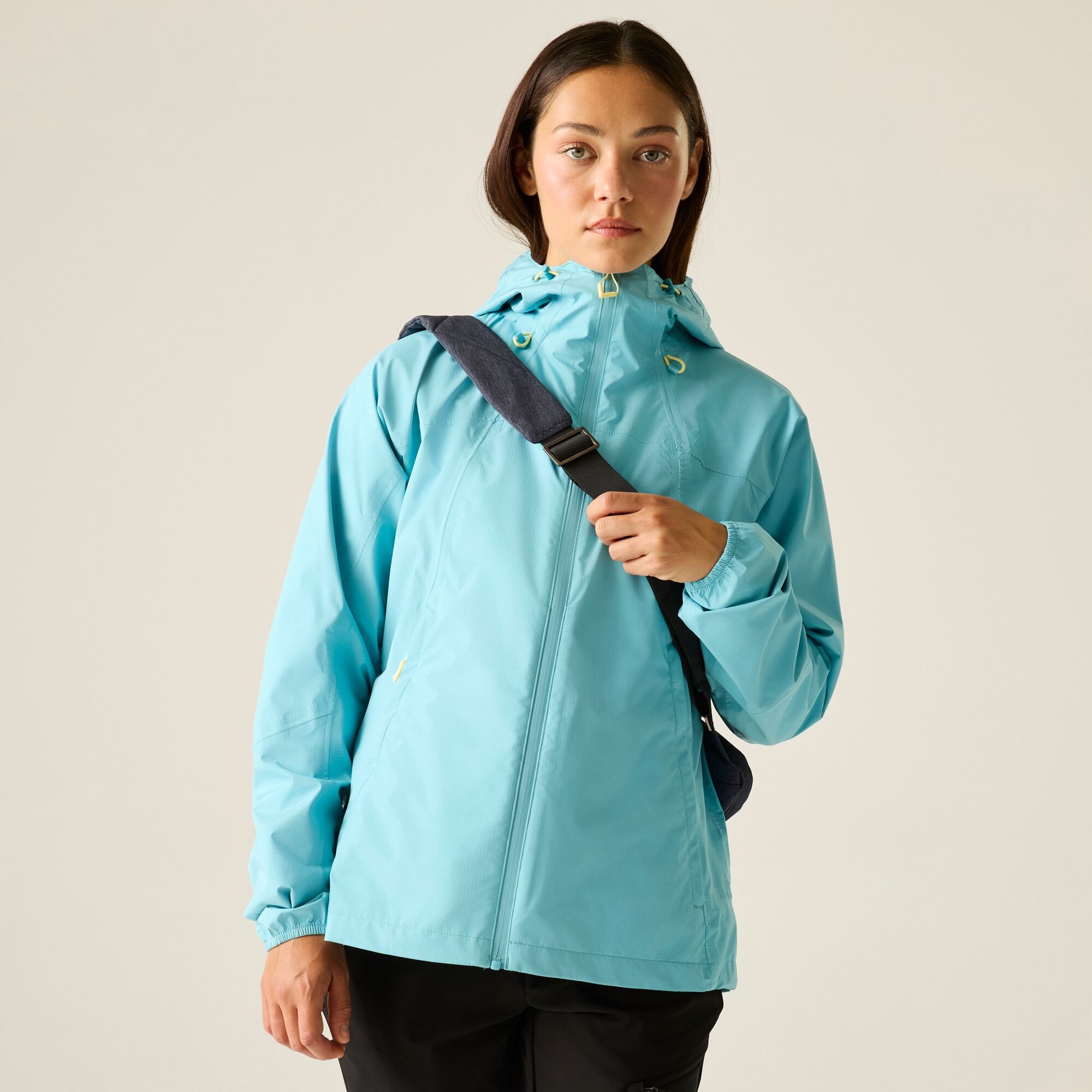 Dare 2B Women's Blue Waterproof Breathe Easy 2.5 Layer Jacket Size: 18