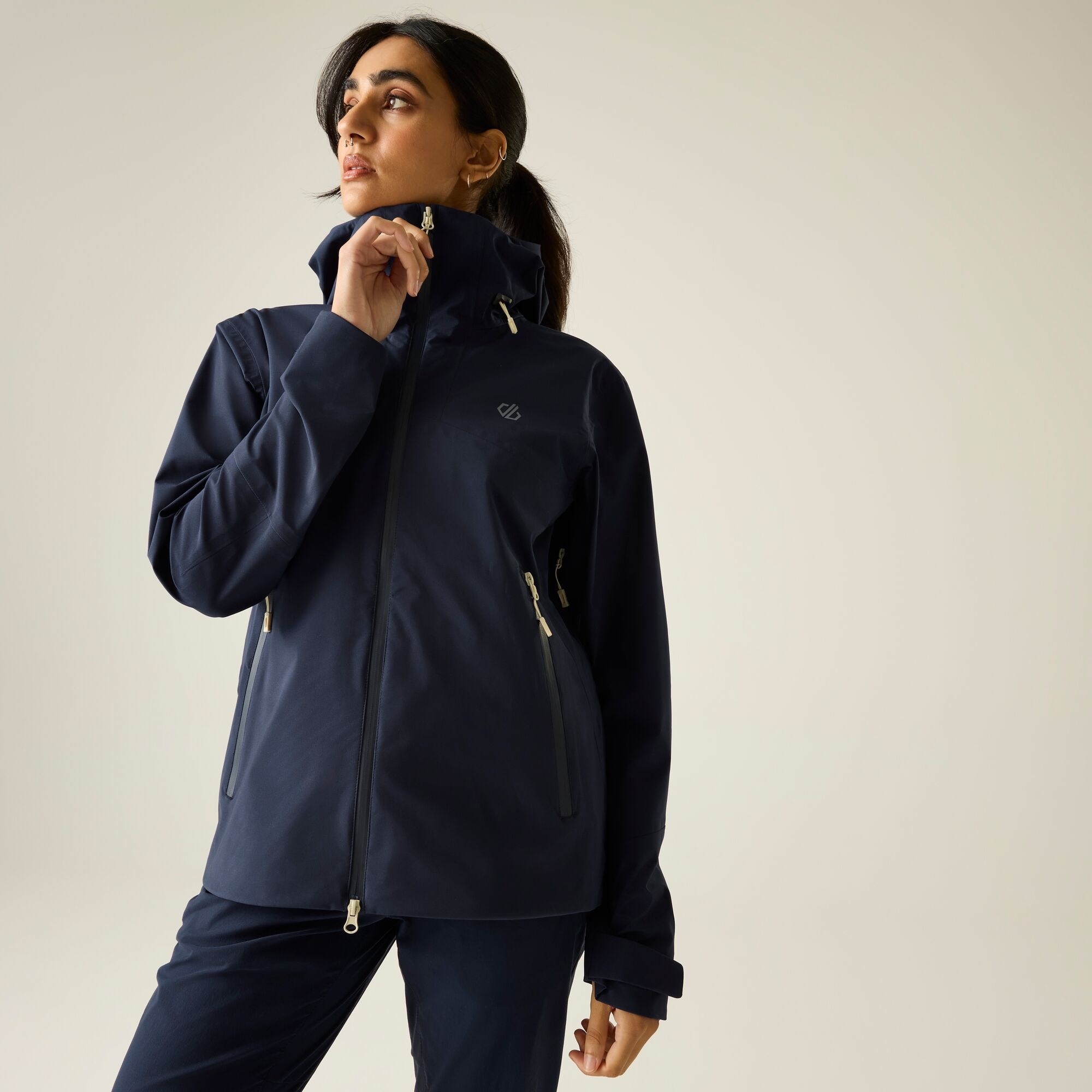 Dare 2B Women's Blue Waterproof Haik 3 Layer Jacket Size: 18