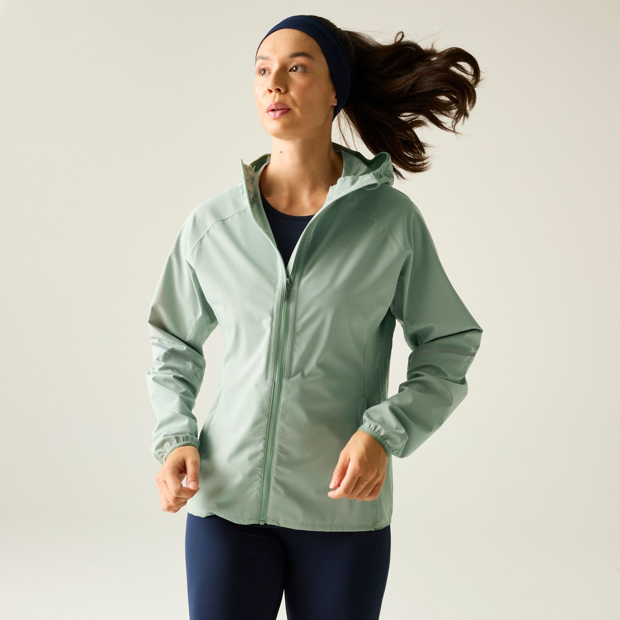 Dare 2b Women's Waterproof Ultra-Light Jacket Green, Size, 12