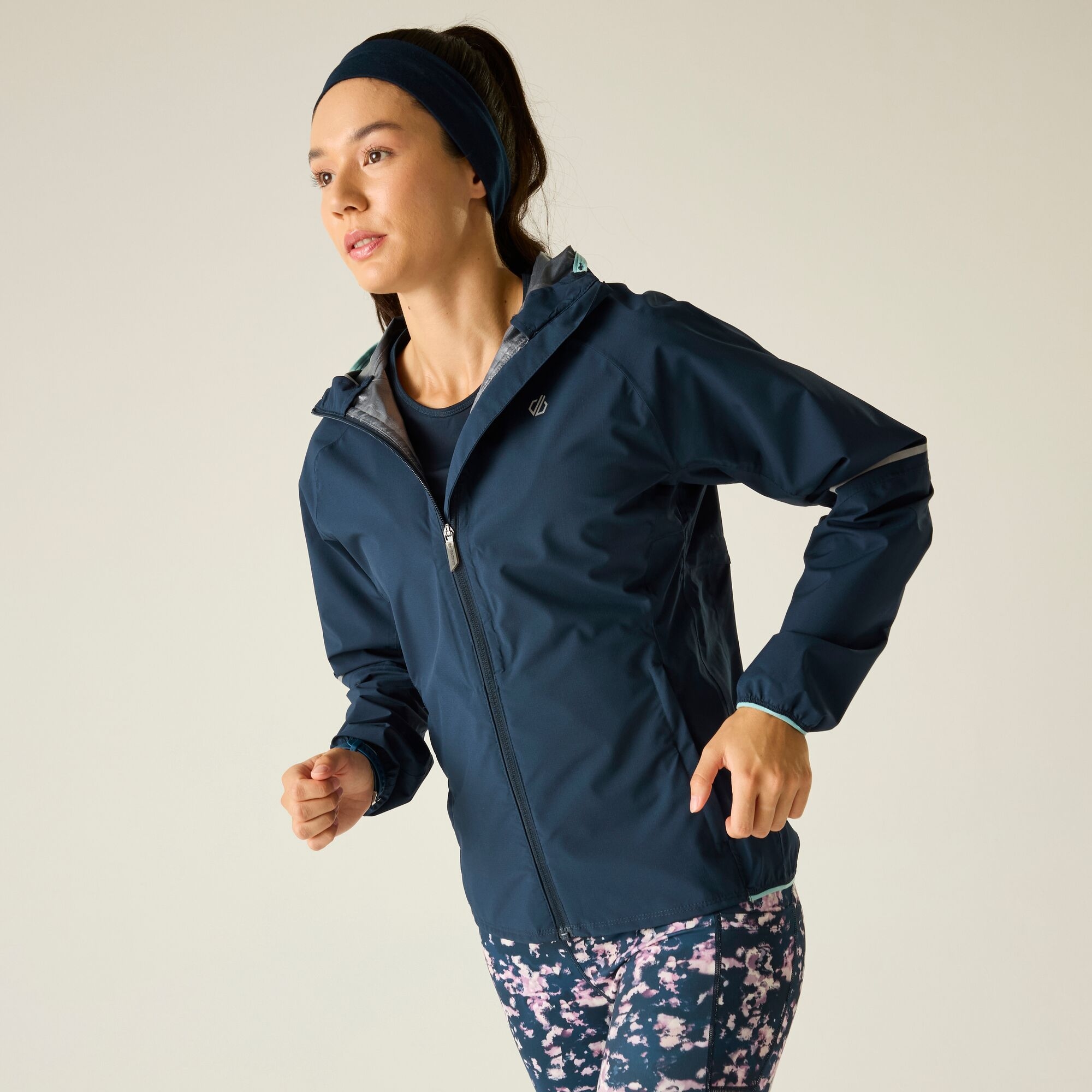 Dare 2B Women's Blue Waterproof Ultra Light Jacket Size: 8