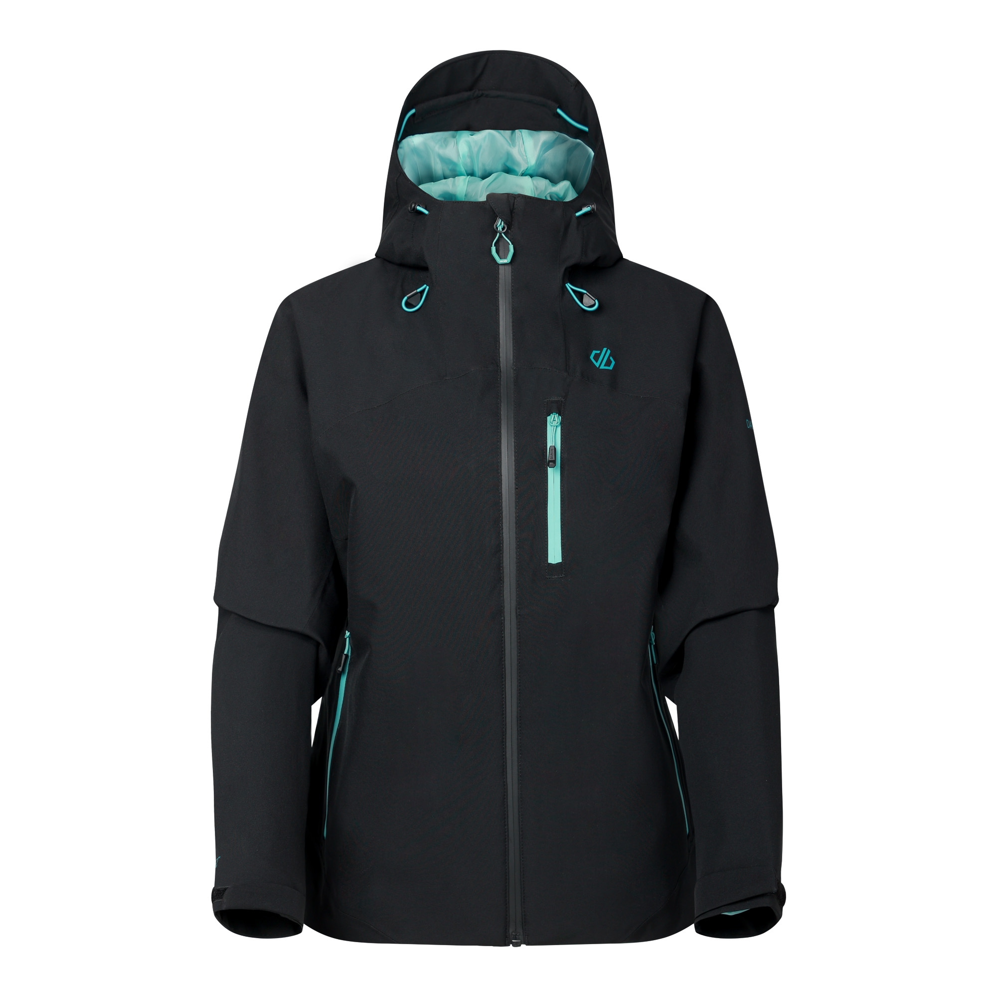 Dare 2B Women's Black Waterproof Torrek Iii Jacket Size: 20