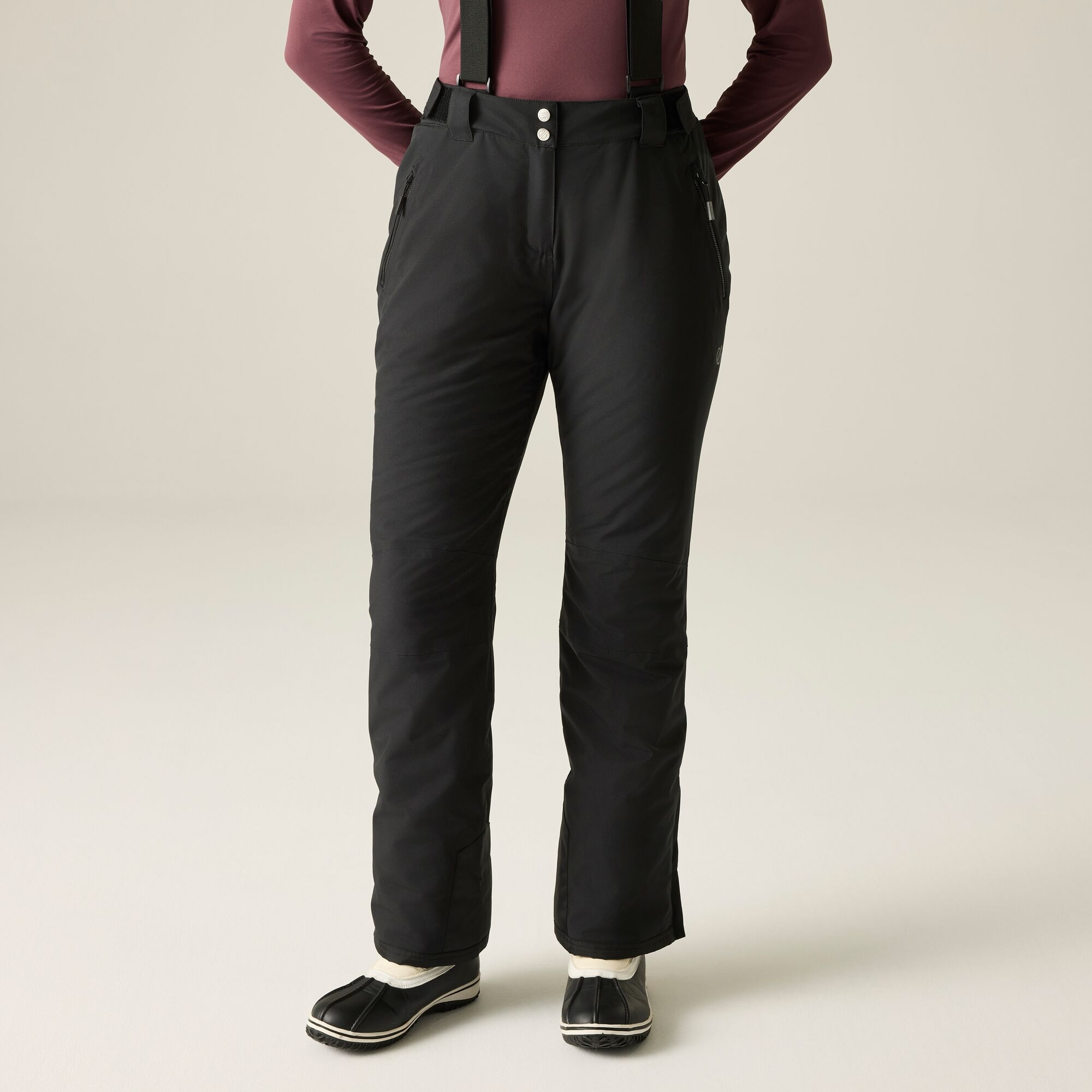 Dare 2B Women's Black Effused Insulated Ii Ski Pants Size: 18 S - Image 1