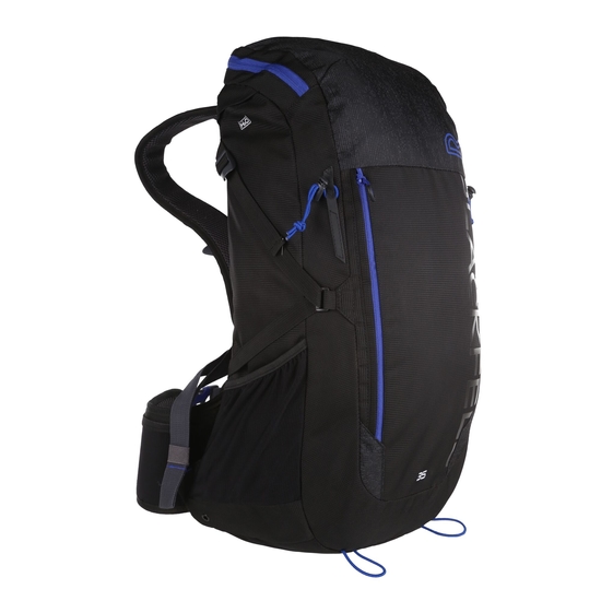 Blackfell III 35L Rucksack Black Surf Spray Regatta UK