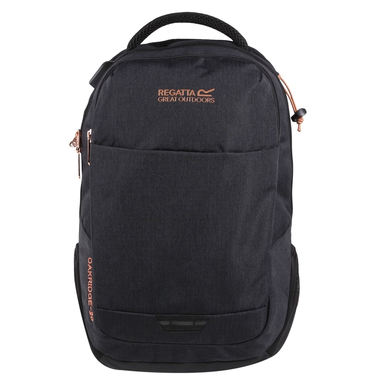 Oakridge 20L Backpack Black Rose Gold Regatta UK