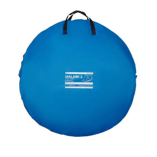 Malawi 2 Man Pop Up Festival Tent Oxford Blue Seal grey