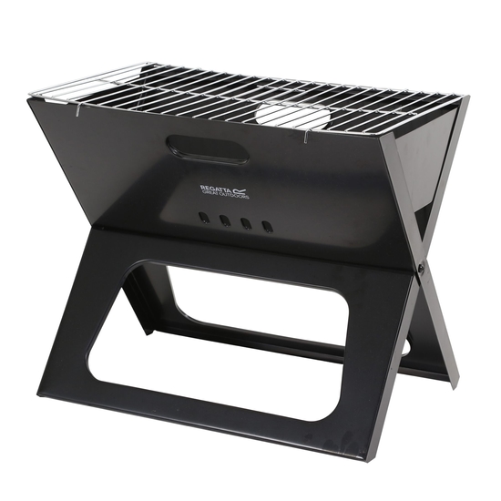 Faltbarer Grill - Schwarz