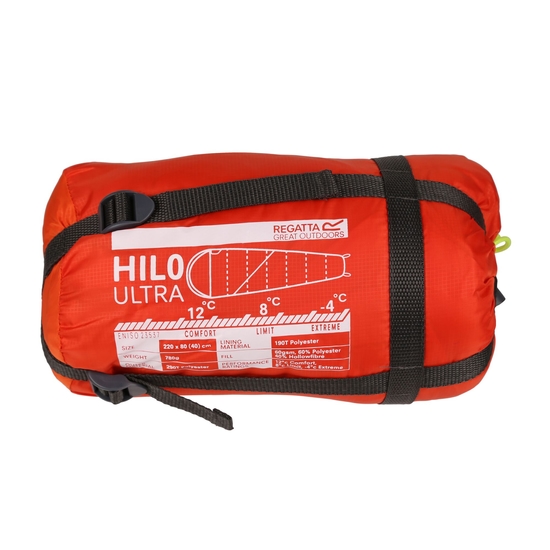 Hilo v2 Ultralite 750 Mummy Sleeping Bag Amberglow Orange Fizz 