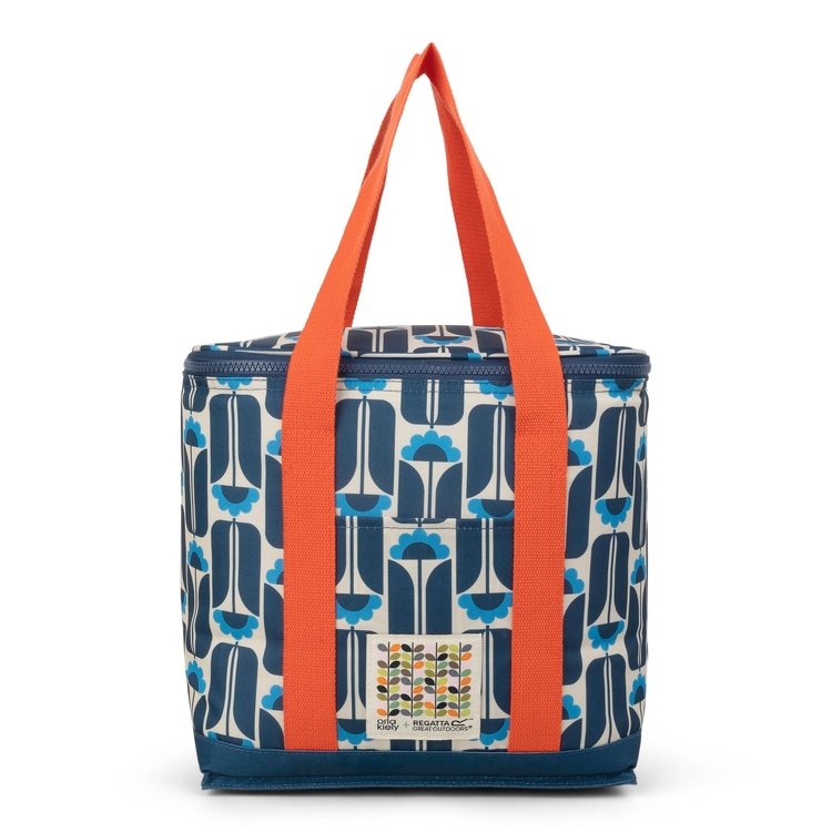 Orla Kiely 12L Coolbag Navy Tall Flowers Regatta ROW