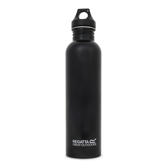 Stainless Steel Bottle 1L Black