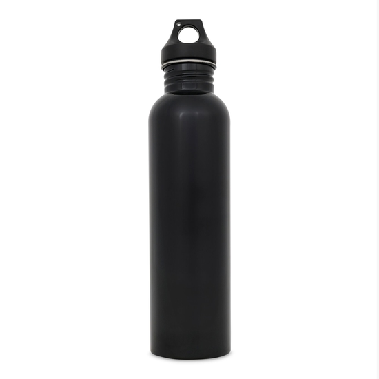 Stainless Steel Bottle 1L Black