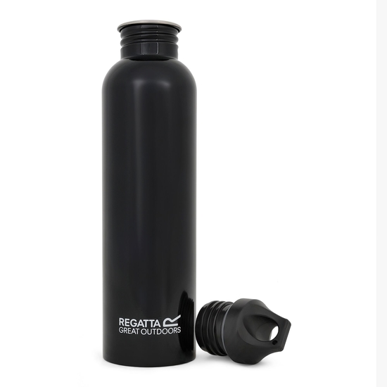 Stainless Steel Bottle 1L Black