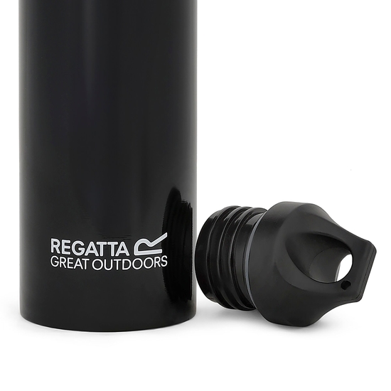 Stainless Steel Bottle 1L Black