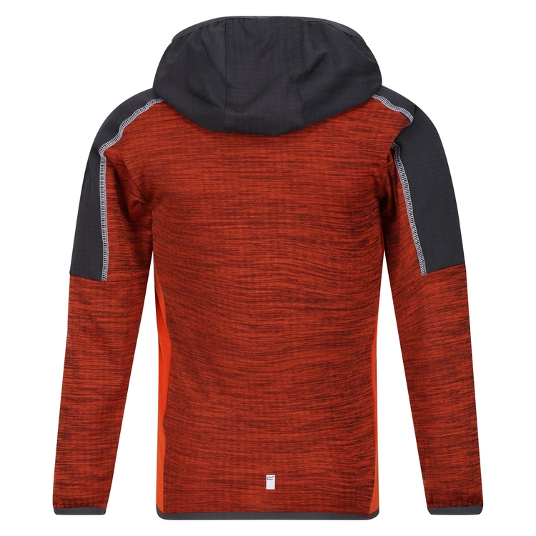 Blaze orange wool jacket top