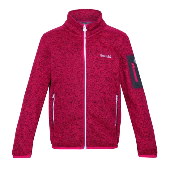Kids' Newhill Full Zip Fleece Pink Potion