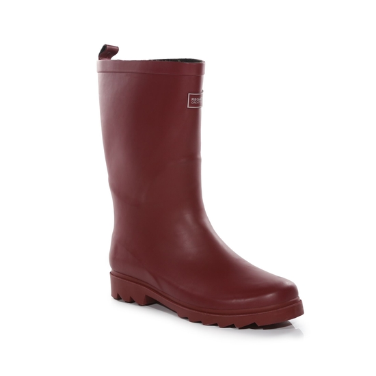 Kids Fairweather Cosy Wellies Raspberry Radience