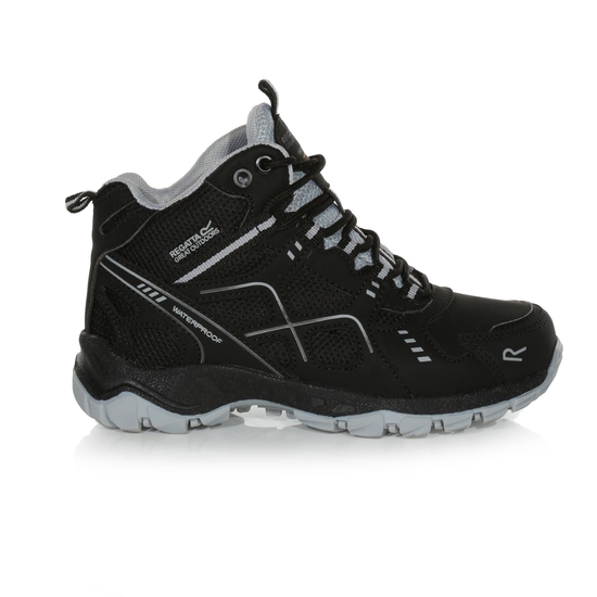 Kids' Vendeavour Junior Walking Boots - Black Light Steel