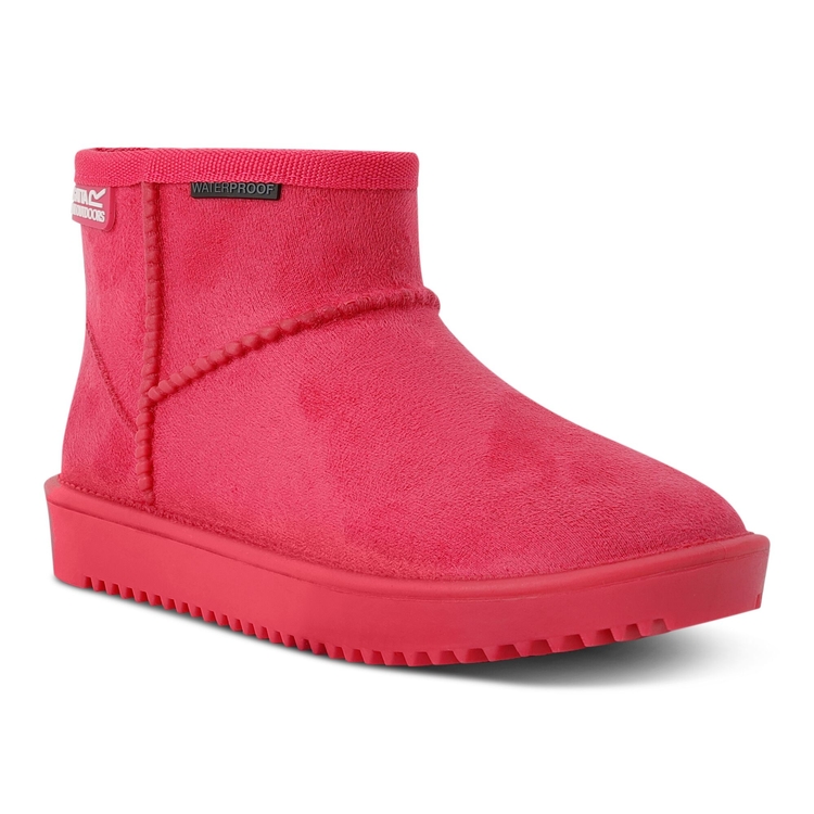 Pink fur lined boots clearance